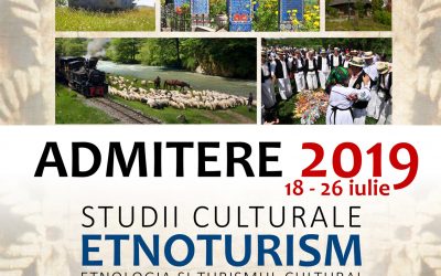 ADMITERE 2019 – Etnoturism – Nivel Master