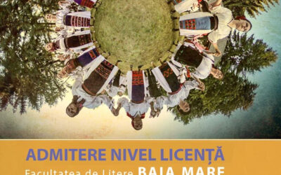 Admitere ETNOLOGIE Baia Mare – Facultatea de Litere – IULIE 2024