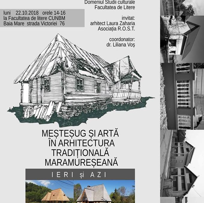 Workshop ”Meșteșug și artă în arhitectura tradițională românească”